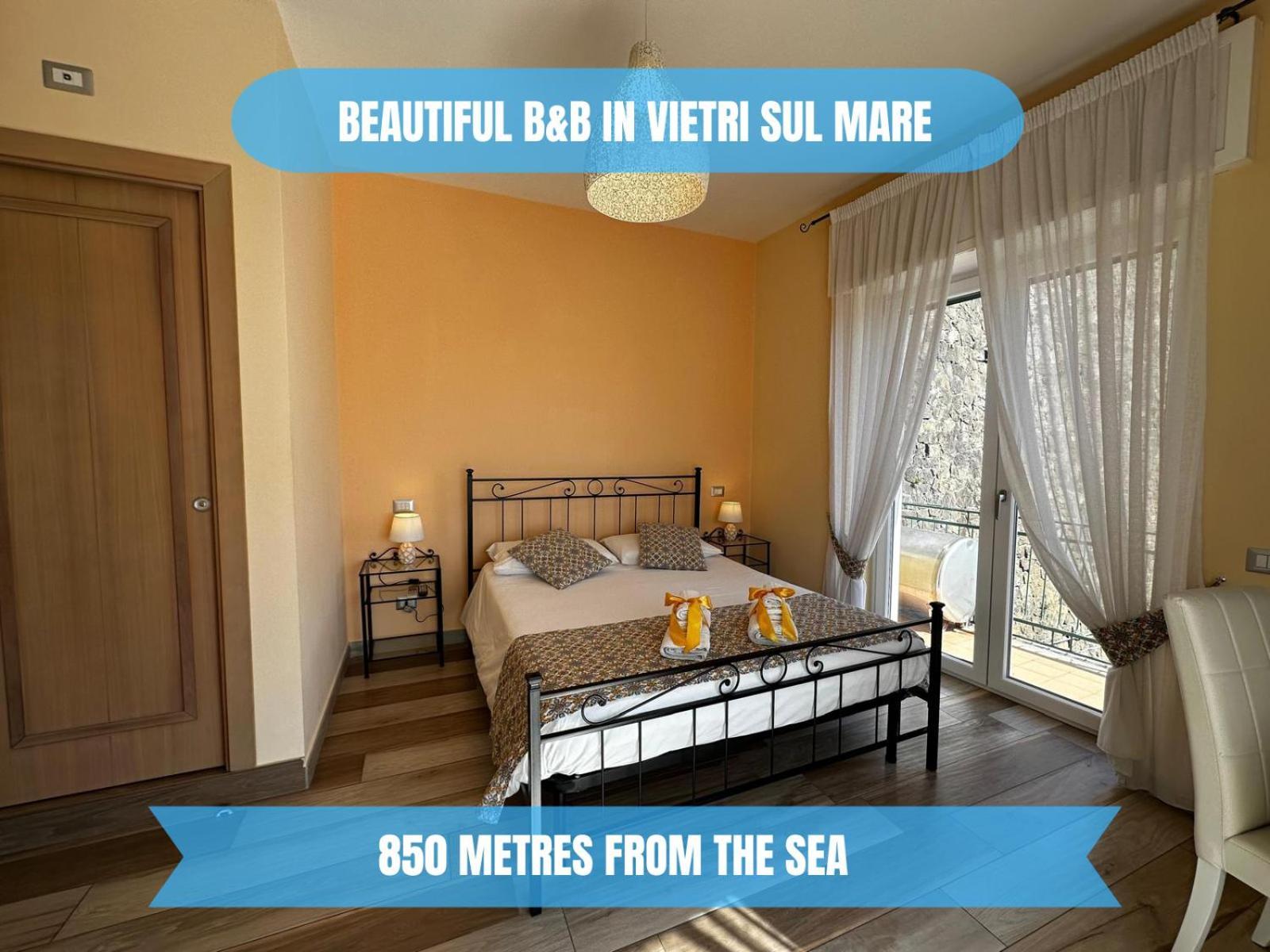 Bed and Breakfast ---5 Minutes From The Sea ---Panorama And A-C Vietri Exteriér fotografie